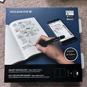 A smart writing set that allows you to write using a special pen. New condition